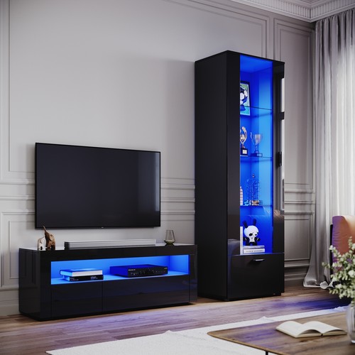High gloss living room - high, set