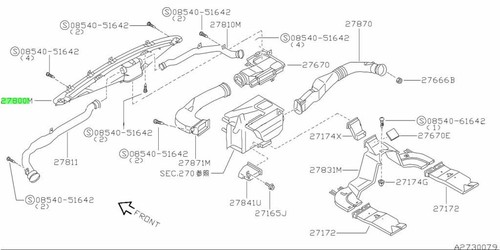 Nozzle defroster for nissan - nozzle,,