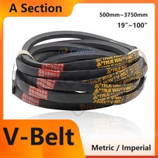 V-Belt A Section Metric/ Imperial for Industrial & Lawn Mower Belt Replacement