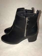H&M Women's Black Faux Leather