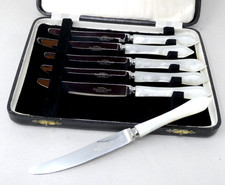6 Butter Tea Knives Set Six