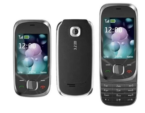 Nokia slide 7230 black - slide,