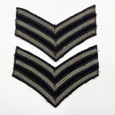 Genuine WW2 RAF Royal Air Force Sergeants Rank Stripes