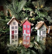 Handmade set of 3 Christmas