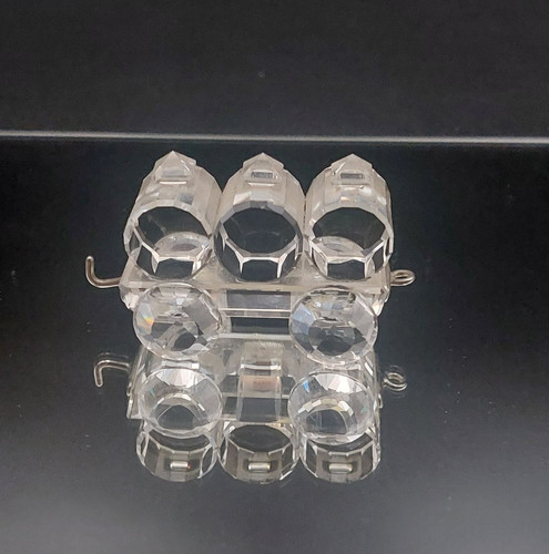 Swarovski silver crystal - silver,