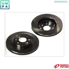 2x BRAKE DISC 6426.10 FOR VW