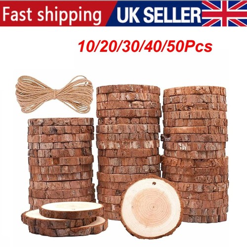 Natural wood slices - 10-50,