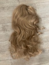 SYNTHETIC NATURAL WAVE LONG HAIR MEDIUM BLONDE WIG HAIR PIECE LENGTH 65cm
