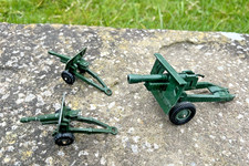 Vintage Diecast Field Guns