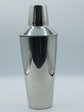 Vintage USA Irvinware stainless steel cocktail shaker 