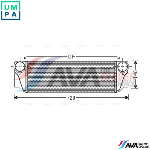 Charge air cooler bw4413 - charge,