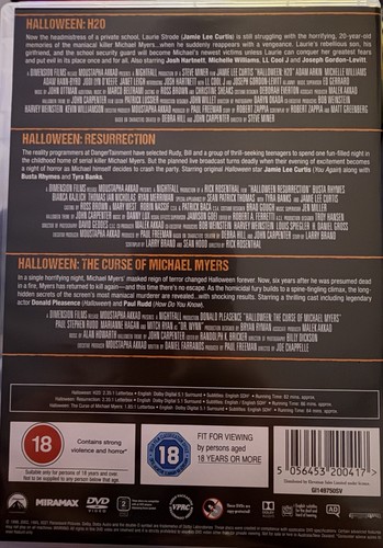 Halloween movie collection 3 - halloween,