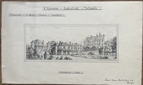 Original architect drawing - architect,