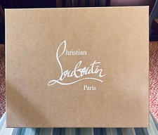Empty Christian Louboutin Shoe
