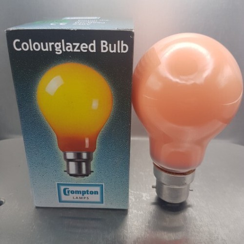 Crompton 40w light bulb amber - bulb,