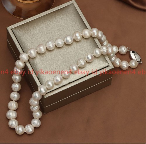Natural 9mm white freshwater - natural,