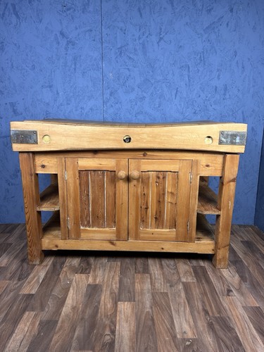 Vintage butchers block kitchen - vintage,