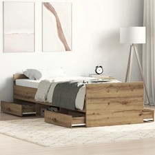 Walplus bed frame 100x200cm - bed,
