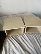 Pair Of Bedside Shelves Willerby Rio Gold 2013