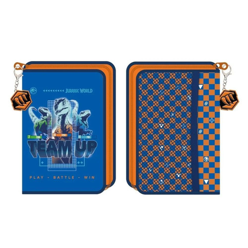 Zip pencil case with - 1-zip,
