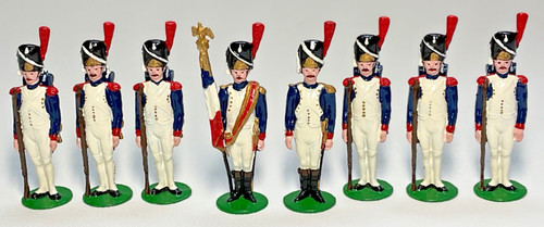 Eight french soldiers - x,