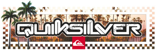 Quiksilver sticker laptop - quiksilver,