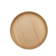  Round Wooden Dinner Plates