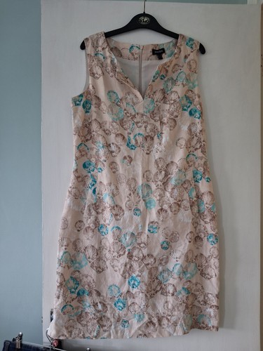 Pomodoro linen shift dress - pomodoro,