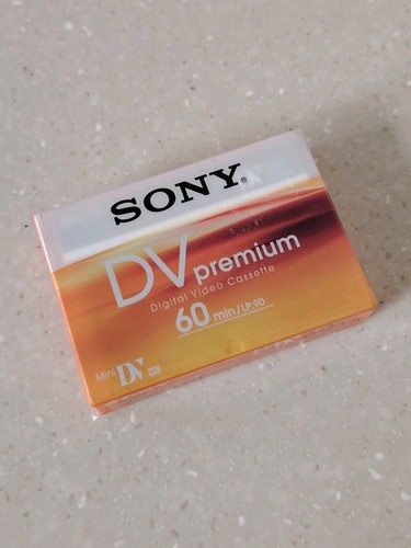Sony premium mini dv - sony,