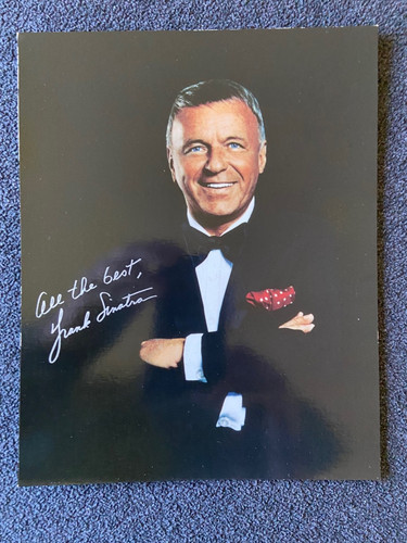 Frank sinatra 8x10 color - sinatra,