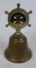 VINTAGE SS Maid Of Kent Ships Wheel Souvenir Bell, HMHS Maid of Kent, Royal Navy