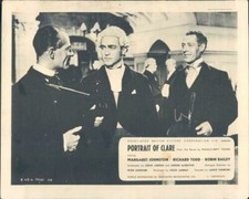 Portrait of Clare Richard Todd in barrister wig original lobby card