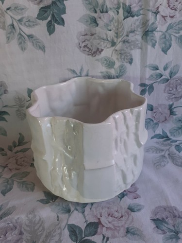 Unusual vintage white ceramic