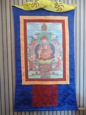 TIBETAN WALL HANGING TEMPLE ART BUDDHIST DEITY FIGURE PAINTING MATERIAL SCROLL