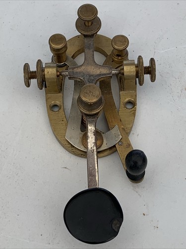 Bunnell brass morse code - bunnell,
