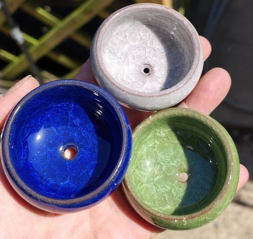 Set cracked glaze ceramic - 3,