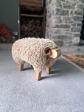 sheep footstool