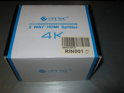 Esynic 30hz hdmi splitter - 4k/30hz,