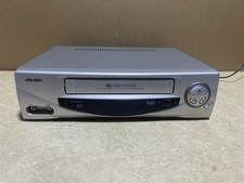 Bush VCR906SIL-T5 VHS Video Cassette Recorder Silver SCART Digital Auto Tracking