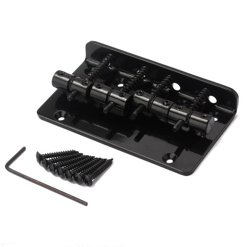 Black metal fixed 4string - metal,