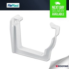 FloPlast Ogee Fascia Gutter Bracket - White