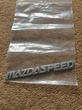 Genuine Mazda MX5 RX7 RX8 MAZDASPEED logo ORNAMENT Emblem Badge Jdm parts car