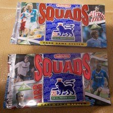 SUBBUTEO FOOTBALL SQUADS 1992 UNOPENED PACKETS TRADING CARDS x2