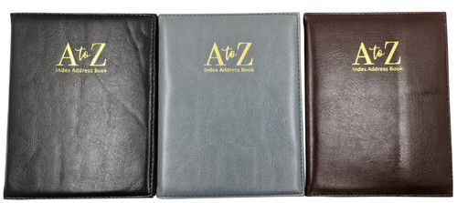 Index address book leather - index,