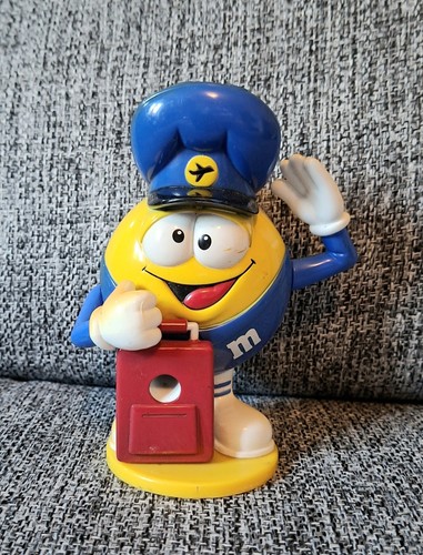 Yellow character sweet - yellow, m&m's