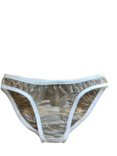 Pvc briefs semitransparent one