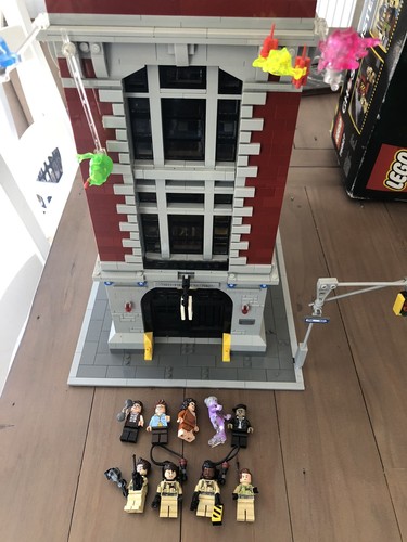 Lego ghostbusters firehouse - ghostbusters,
