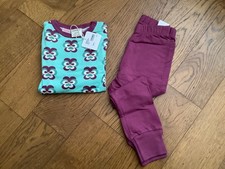 Maxomorra LS PJs Pansy Purple - Size 86/92cm (18-24 months)