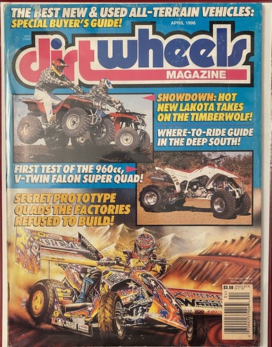 Dirt wheels magazine april - wheels,