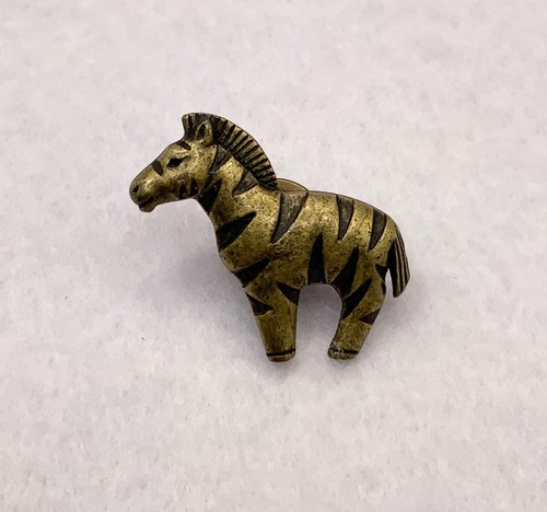 Vintage zebra tie pin - vintage,
